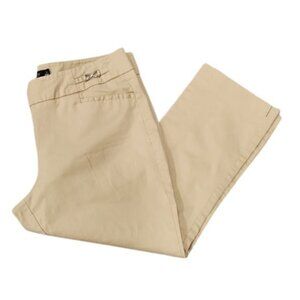 [New York & Co] 7th Avenue Khaki Capris - Size 12